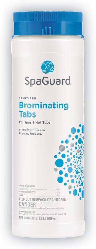 SpaGuard Brominating Tablets 1.5 lb spa water treatment